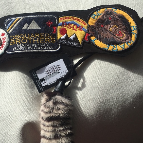 DSQUARED2 | Canada Patch Hiking Fur Belt - Picture 10 of 14
